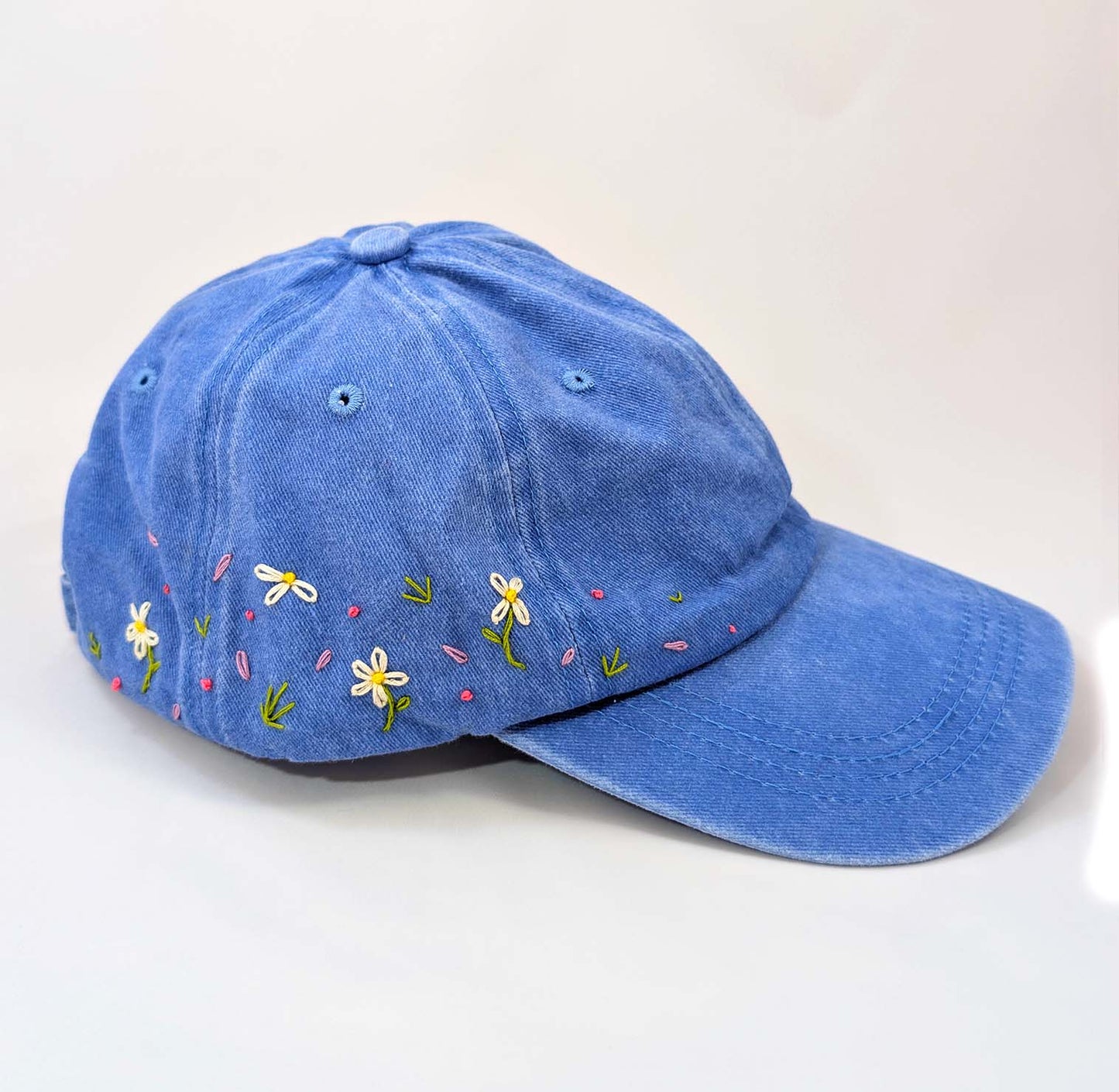 Gorras bordadas margaritas