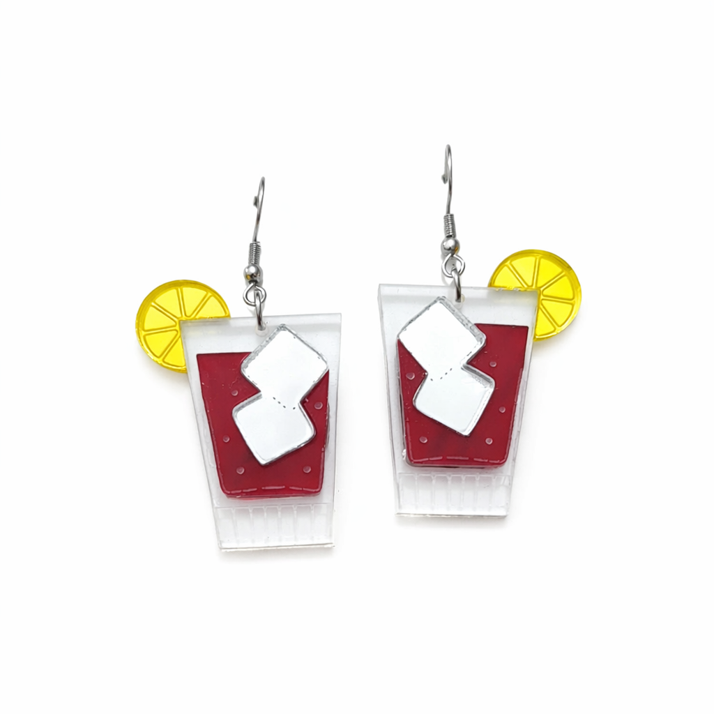 Pendientes Tinto de verano