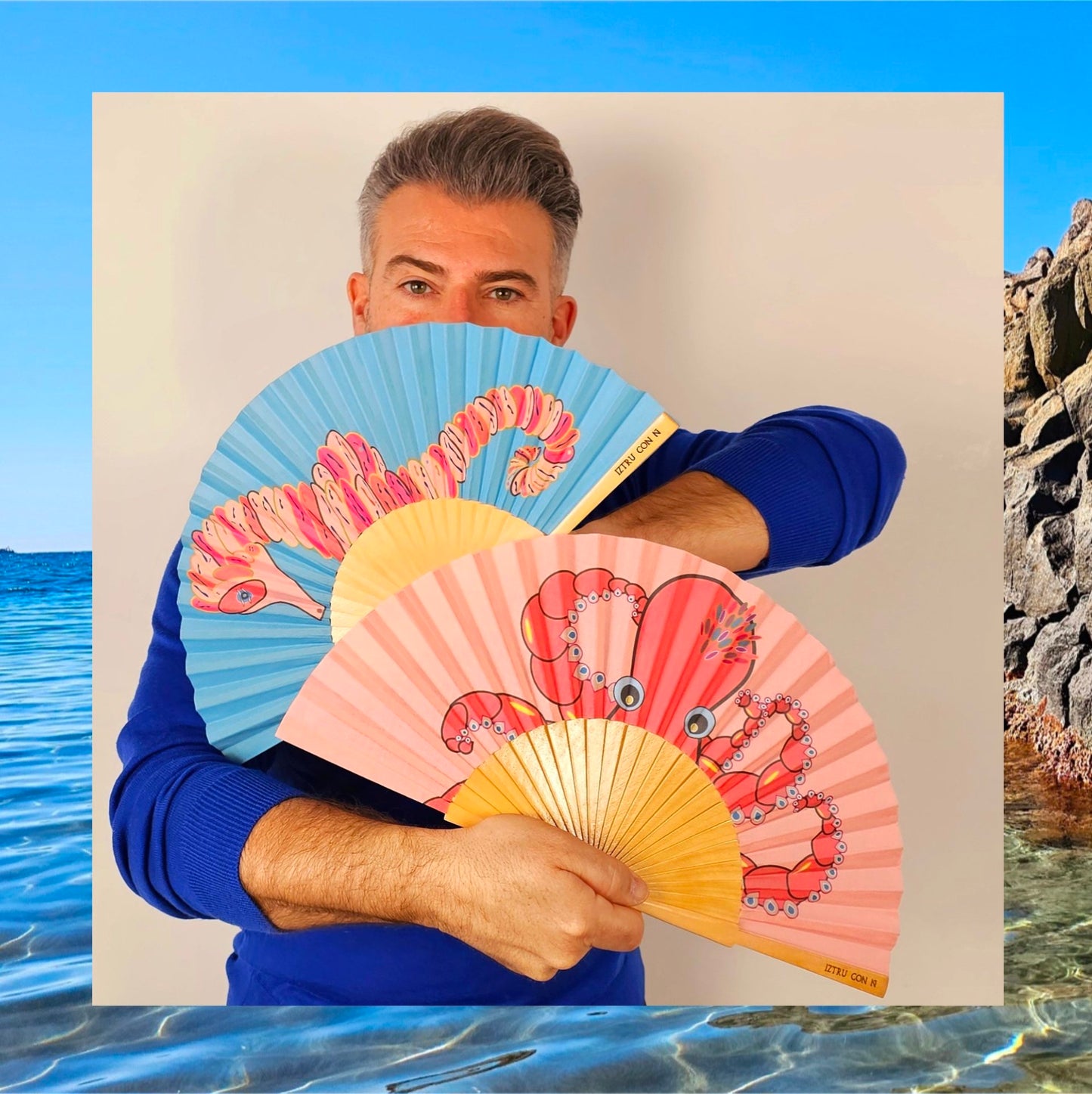 Abanico Pulpo alborán