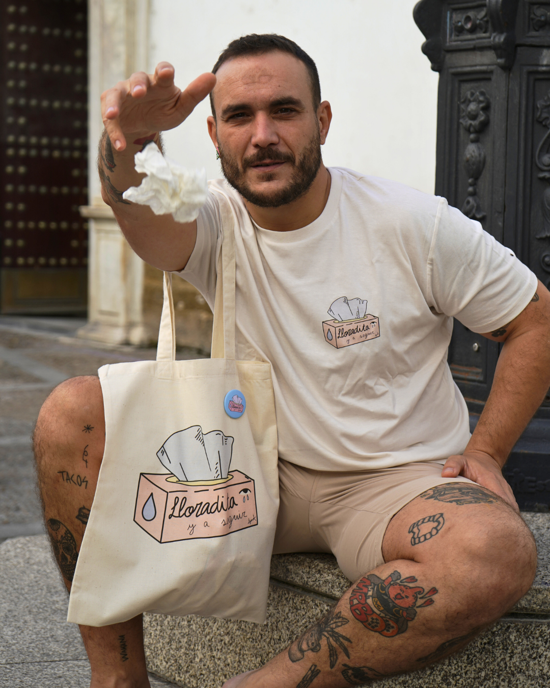 Totebag Lloradita and continue - Sorry not sorry