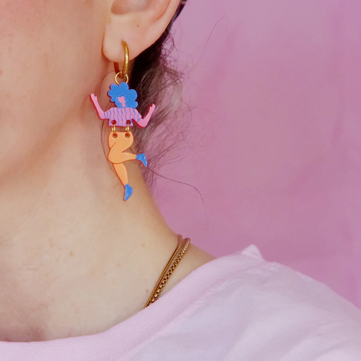 Pendientes Mujeres bailongas