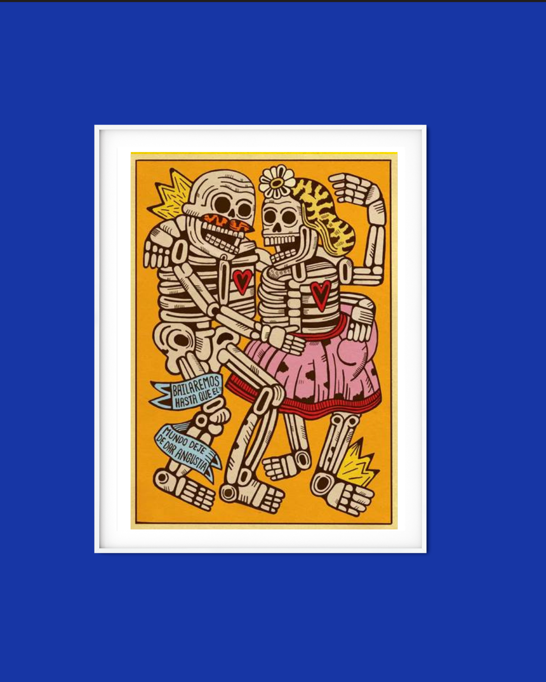 Dancing Dead Art Print