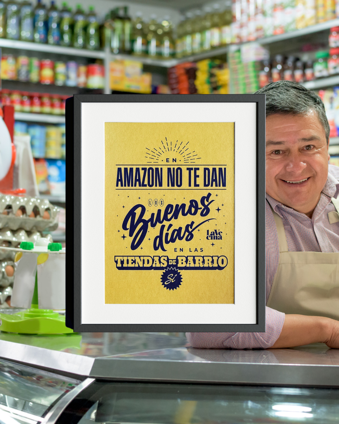 Good morning print Amazon La Vecina