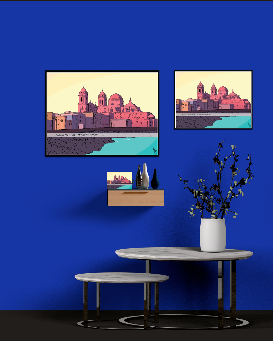 Lámina Catedral Cádiz