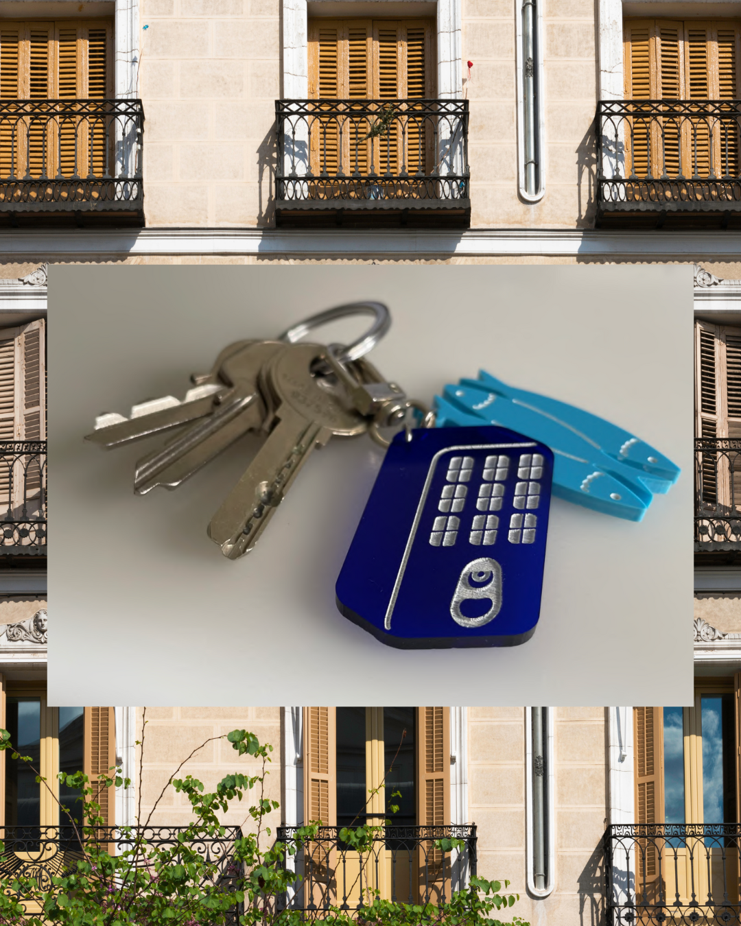 Llaveros por la vivienda "SARDINAS"