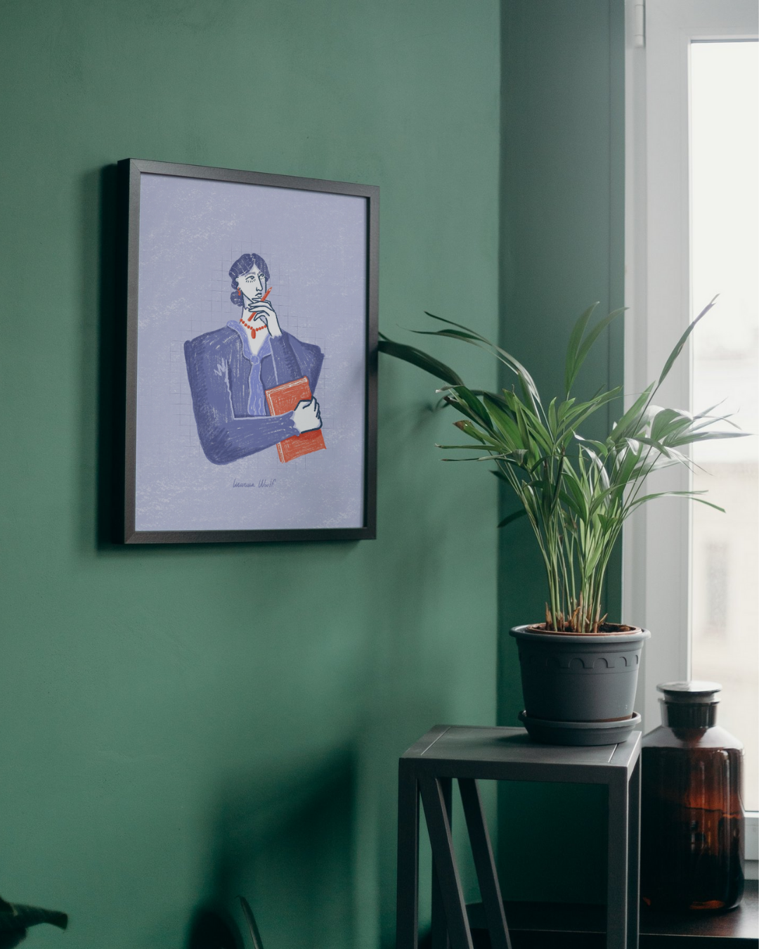 Lámina Virginia Woolf