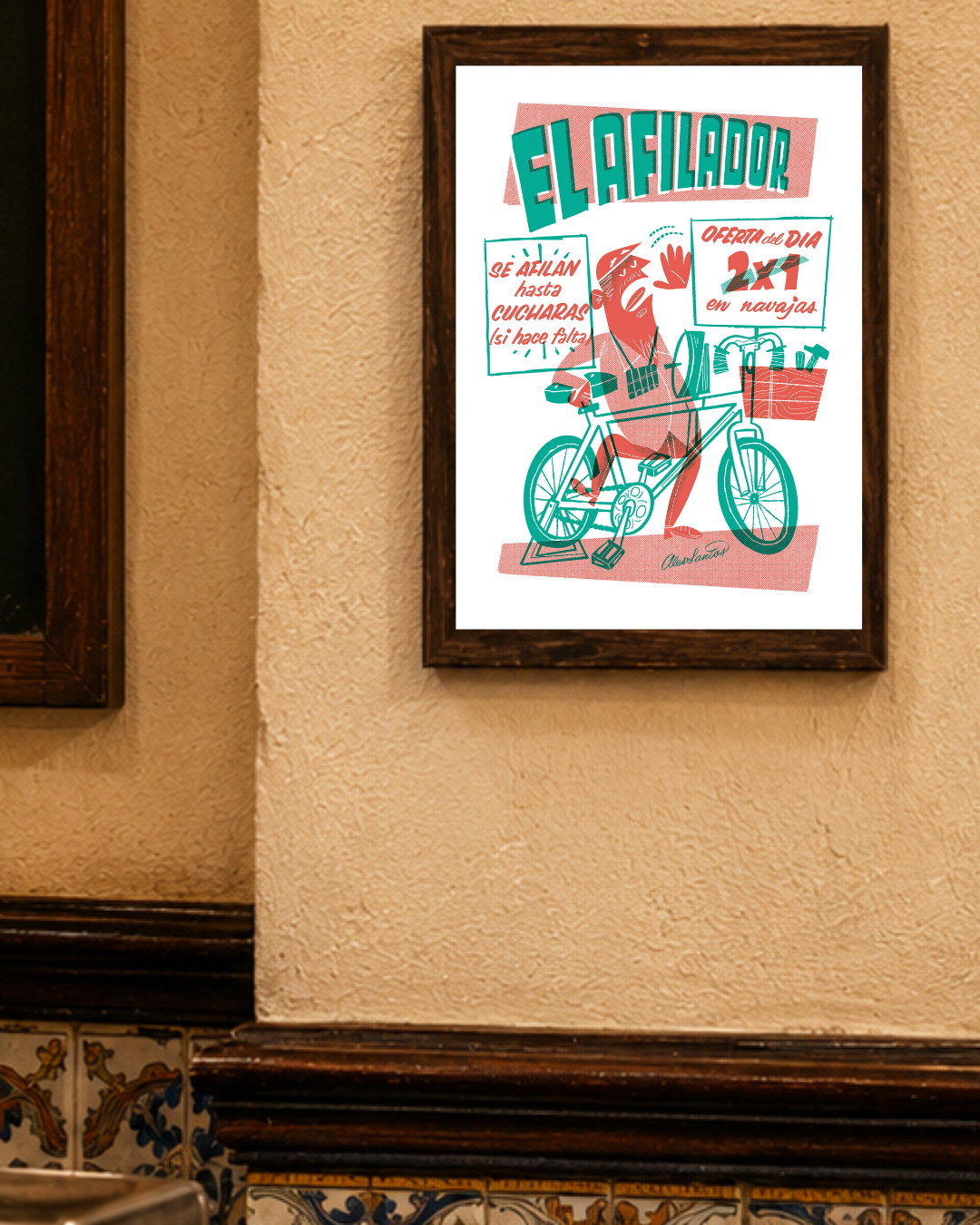 Lámina El afilador