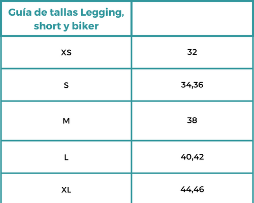 Leggins deporte fabricado con botellas de plástico