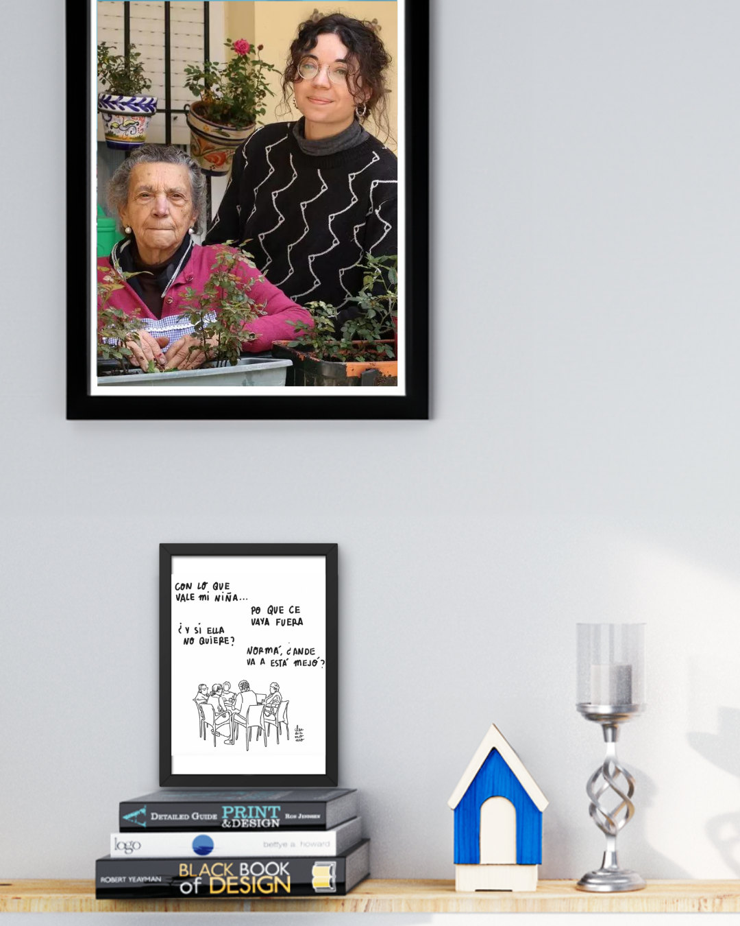 Lámina Con lo que vale mi niña... normá, ¿ande va está mejó?