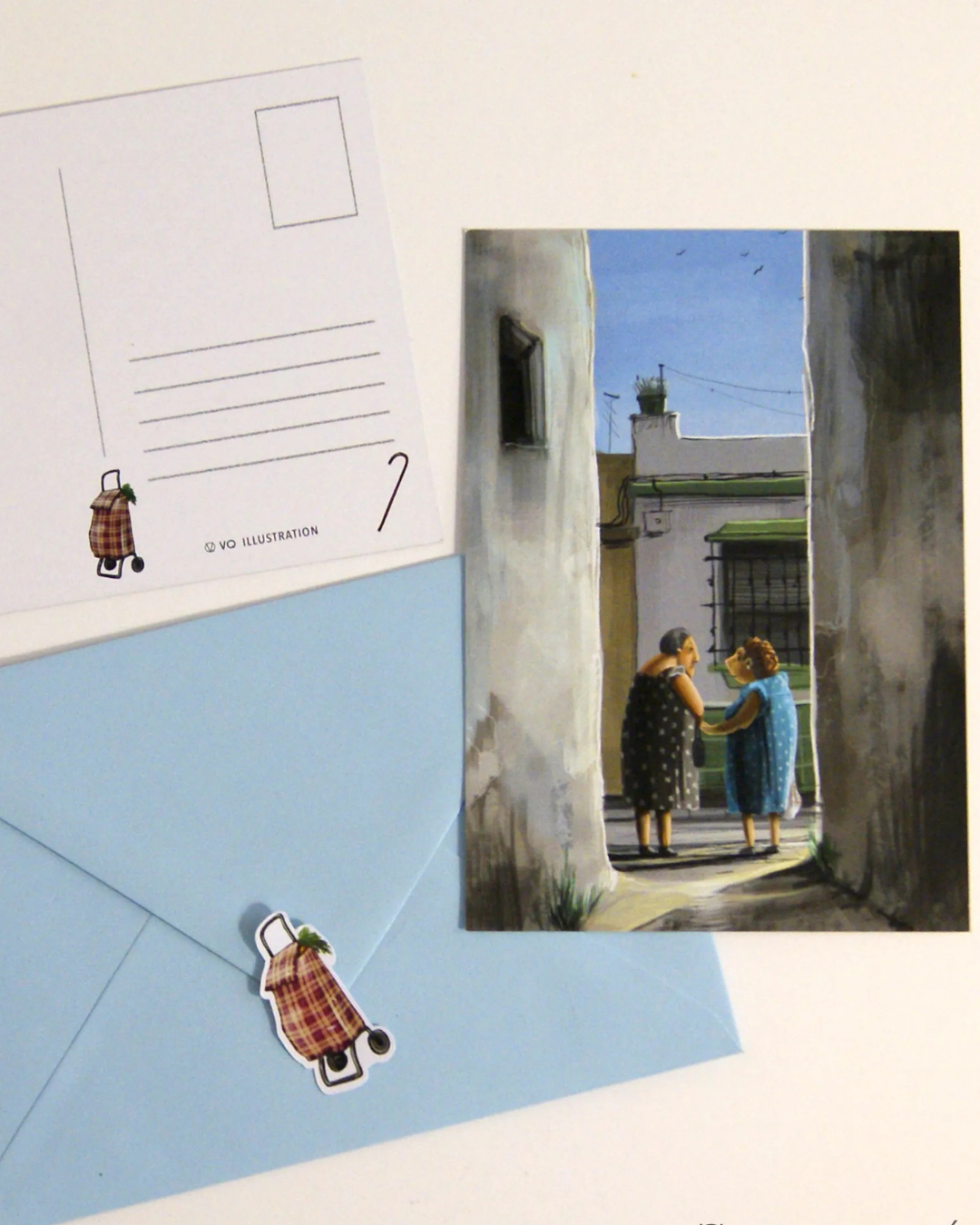 Grandmothers morning conversations print