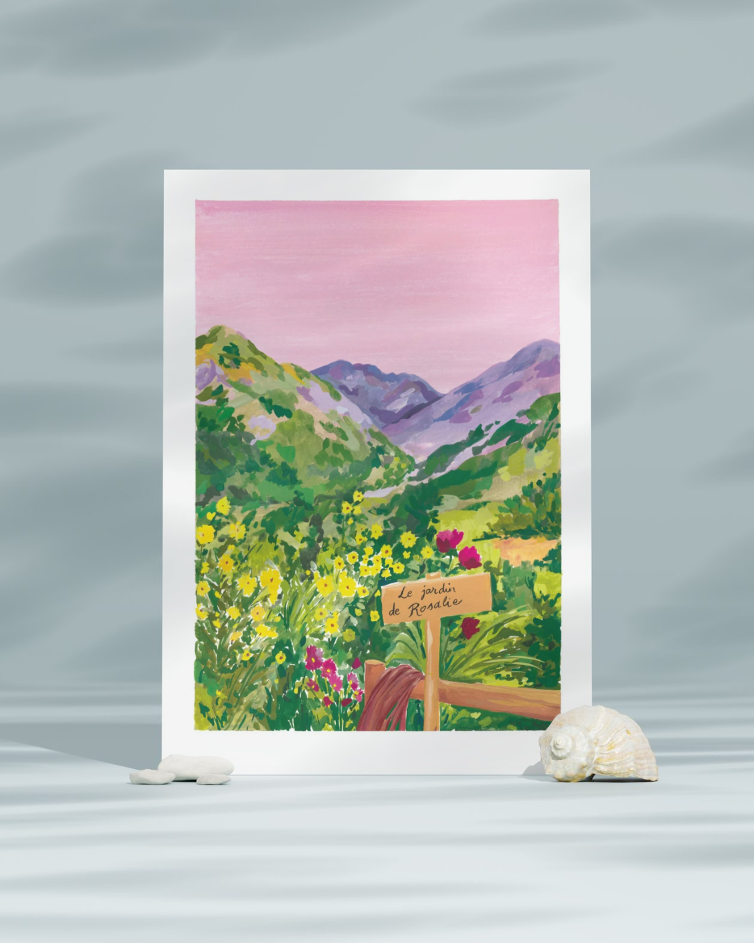 Lámina El Jardín de Rosalie