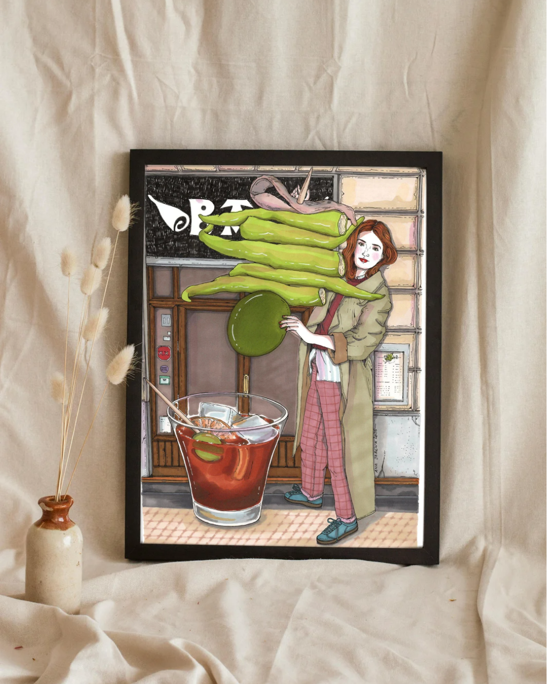 Lámina Gilda y vermut