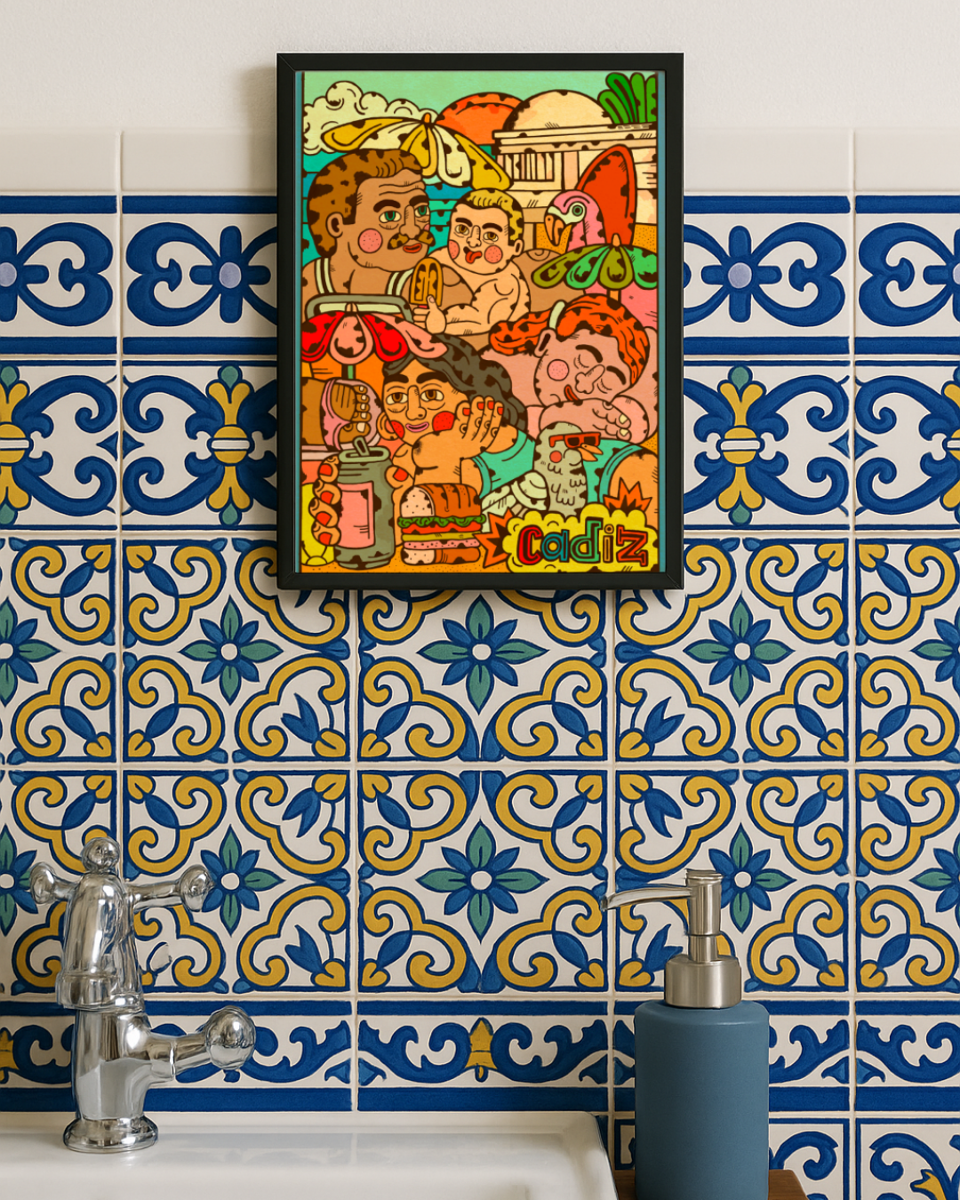 Lámina Cádiz Percales x La Vecina