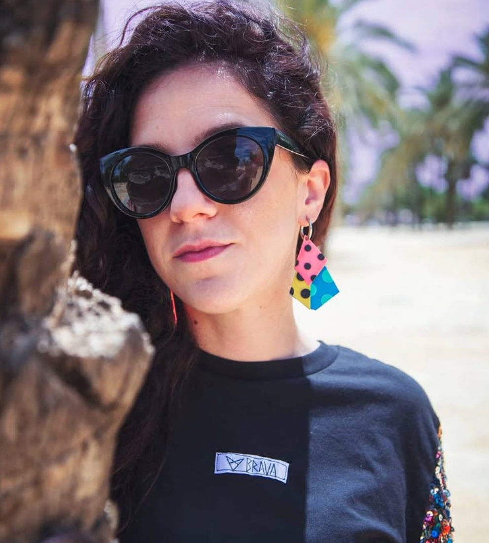 Brava polka dot earrings