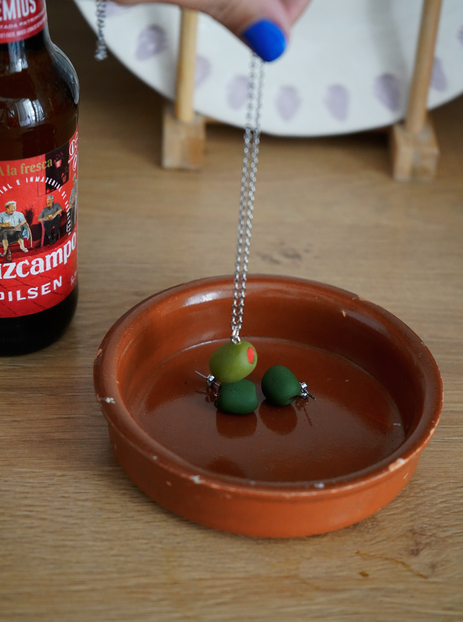 Collar de Aceituna sin hueso