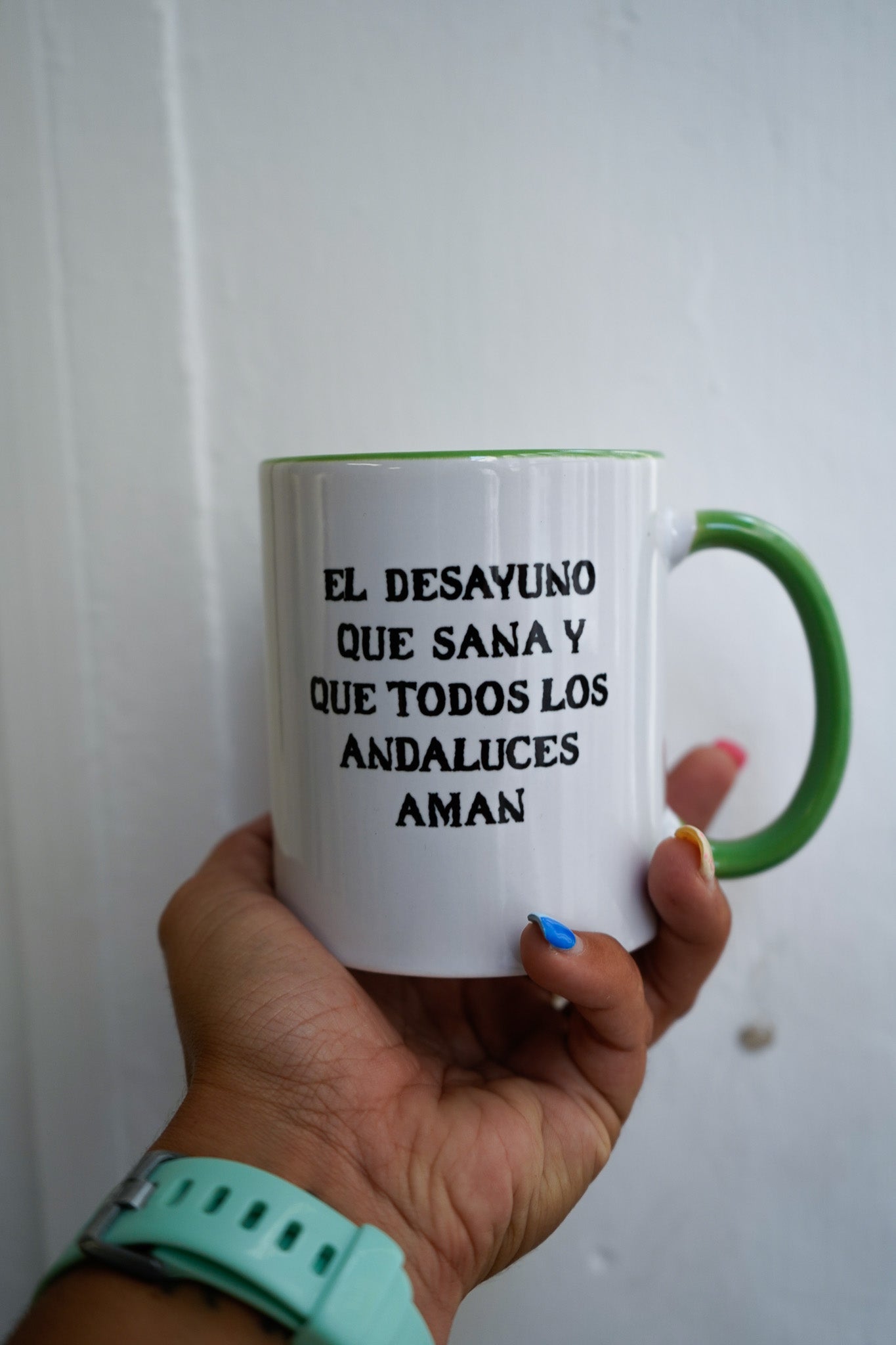 Taza El desayuno que sana x Raquel Sarabia