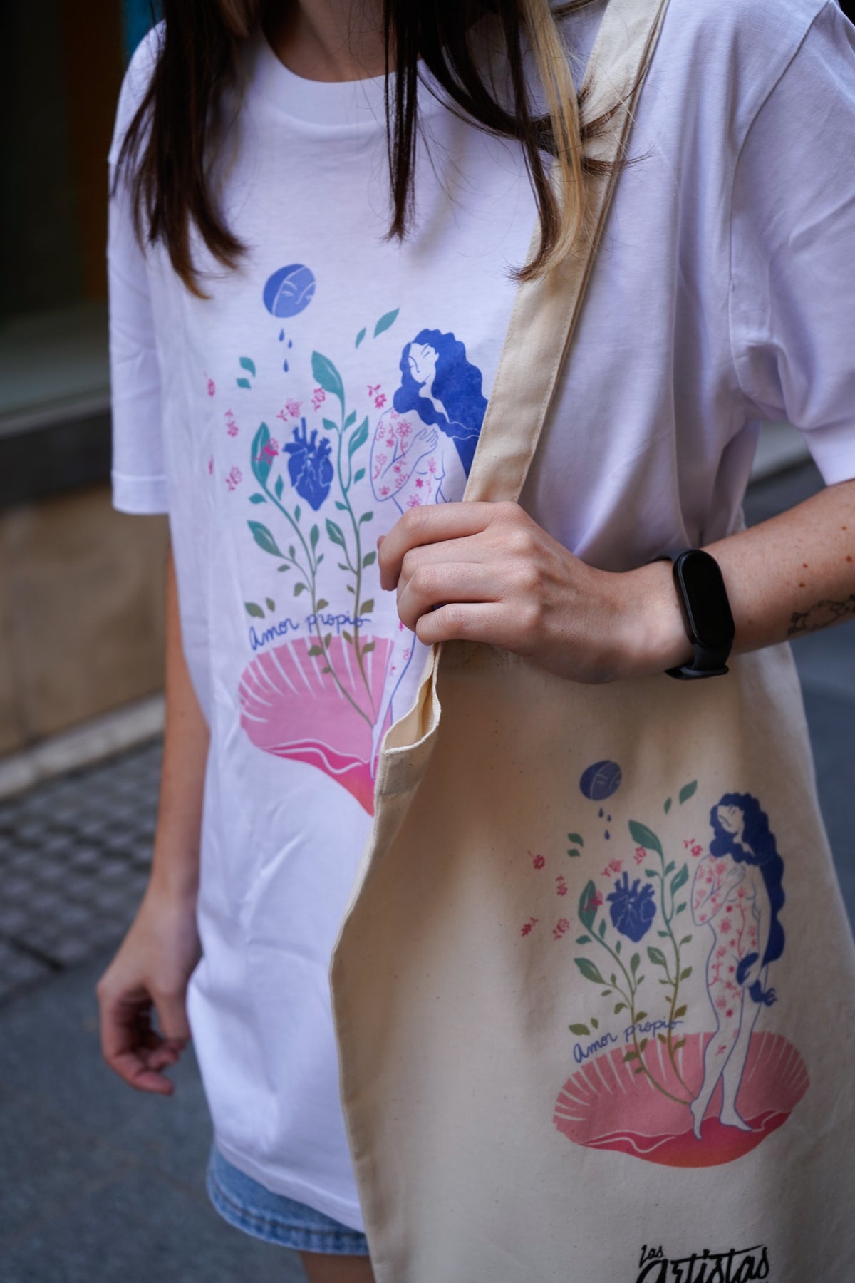 Totebag Amor propio x Natalia Fuente