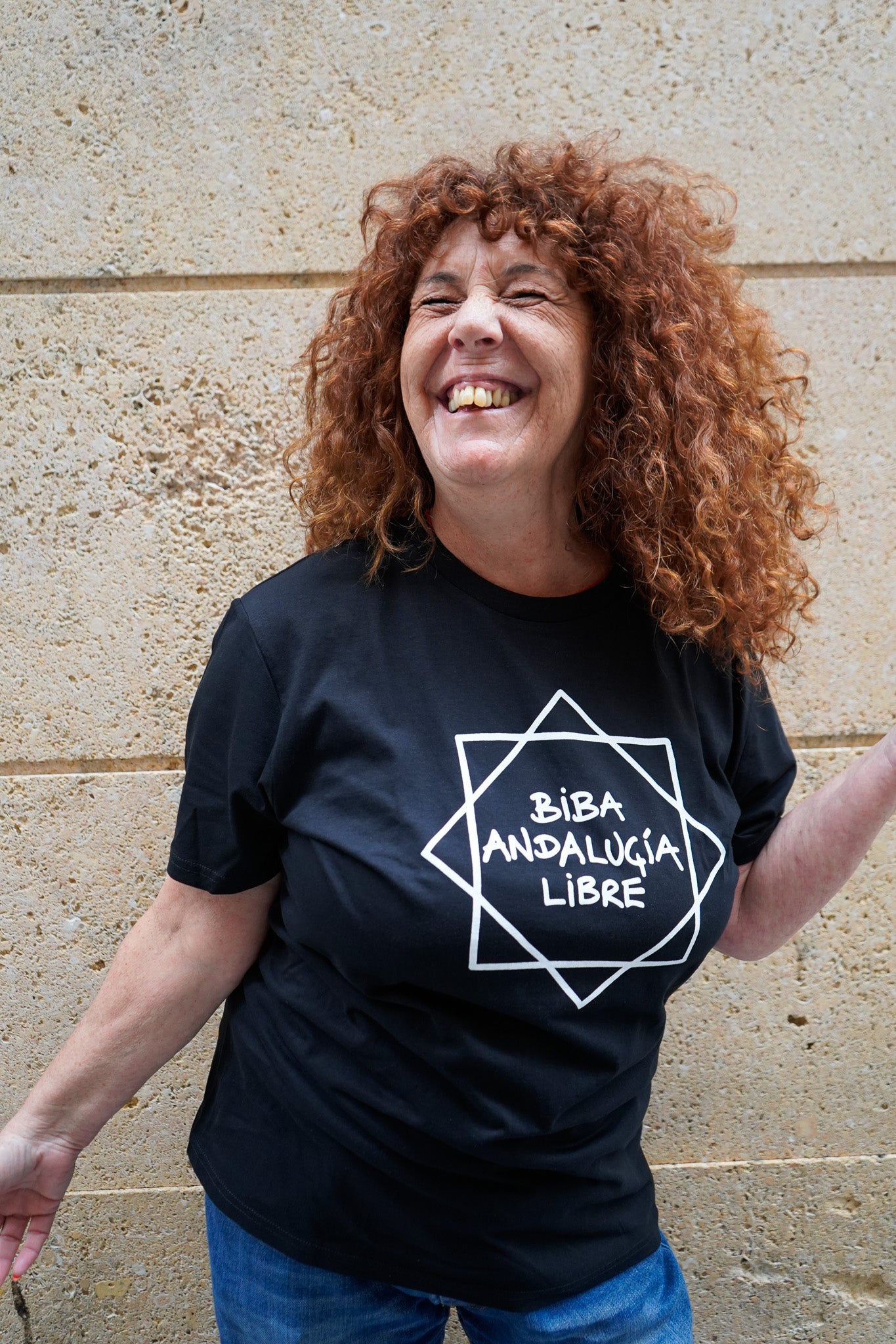 Camiseta Negra Biba Andalucía libre