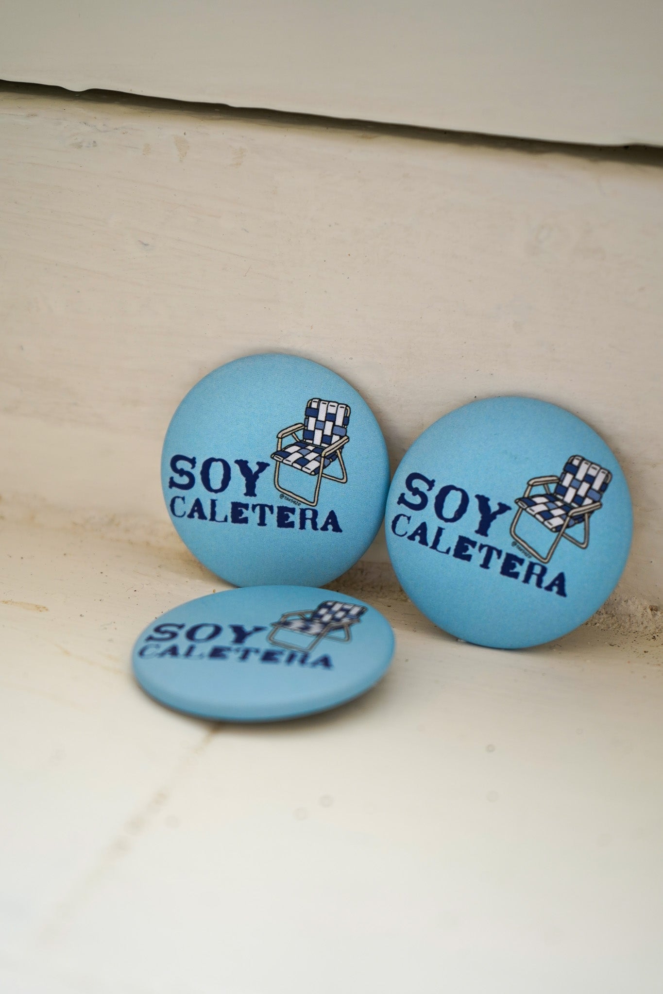 Chapa "Soy Caletera"