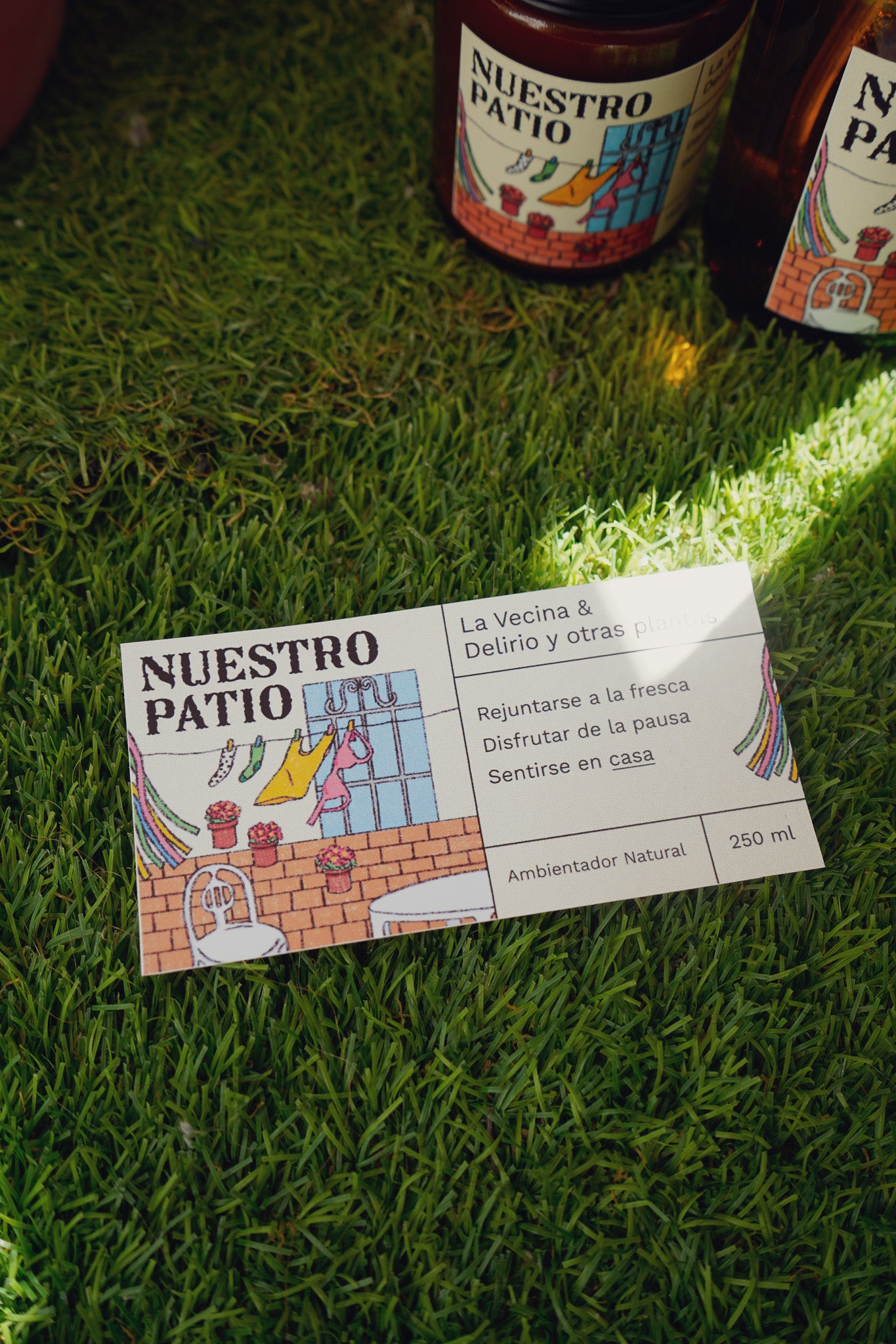 Ambientador "Nuestro Patio" de la vecina