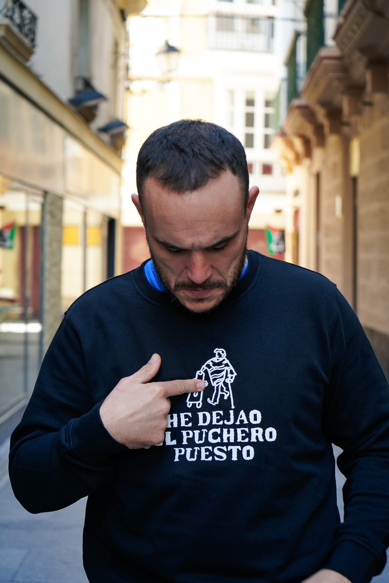 Sudadera He dejado el puchero puesto