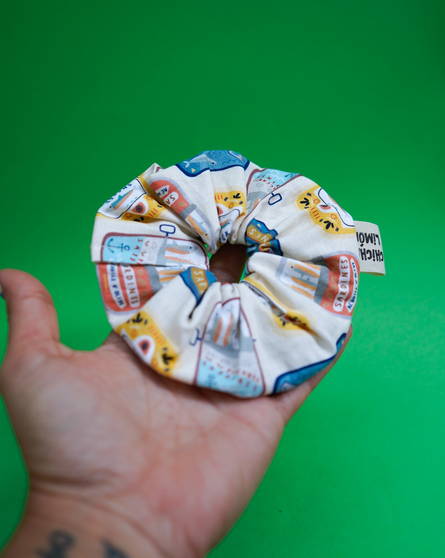 Coletero latas de sardinas