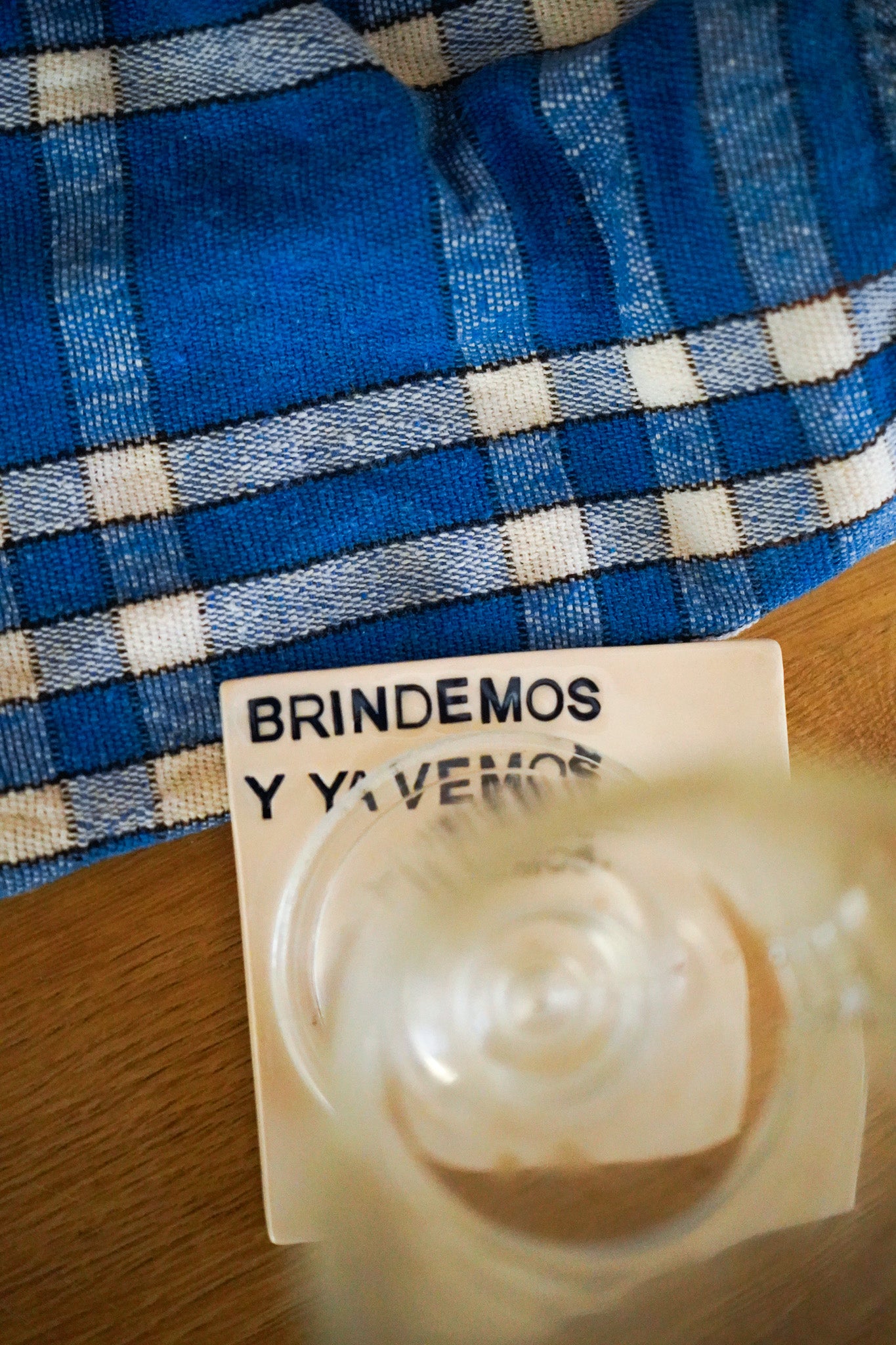 Posavasos Brindemos y ya vemos