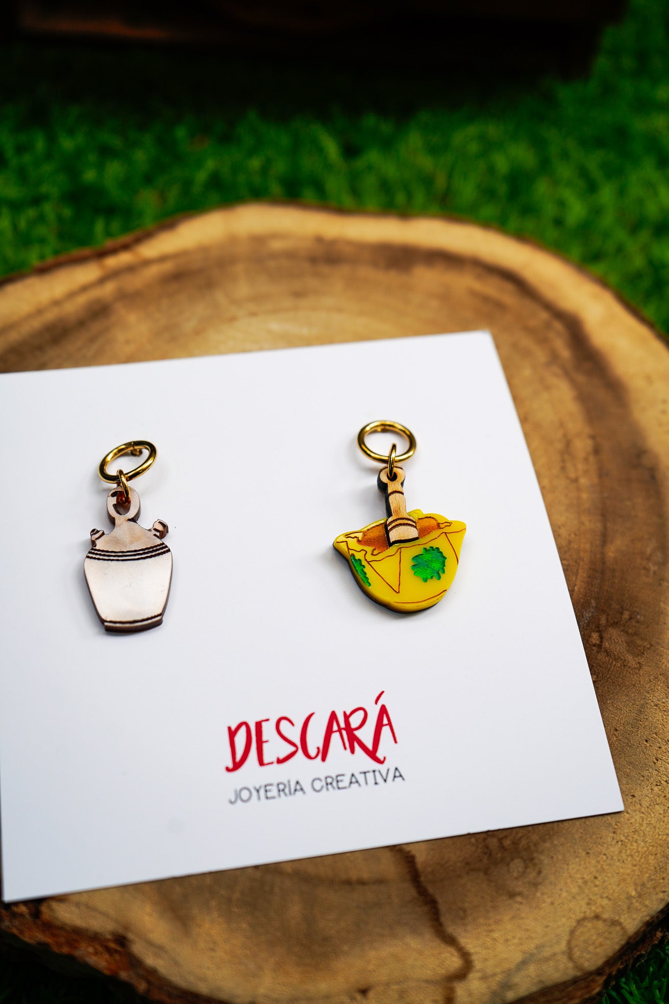 Pendientes PACK mortero y botijo