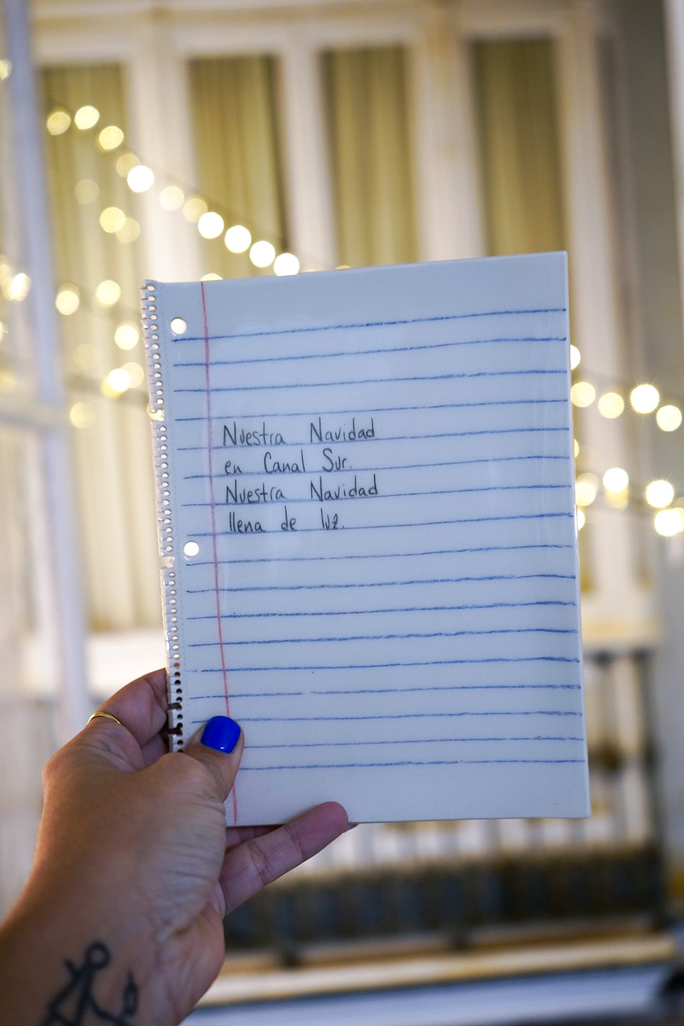 Plato cerámica Nuestra Navidad