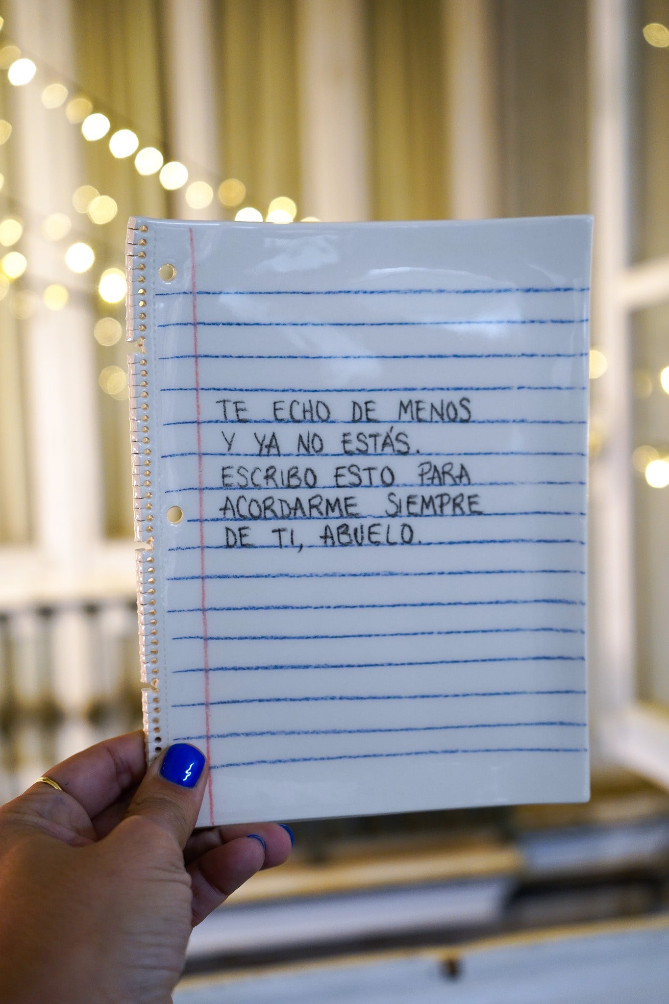 Plato cerámica Abuelo