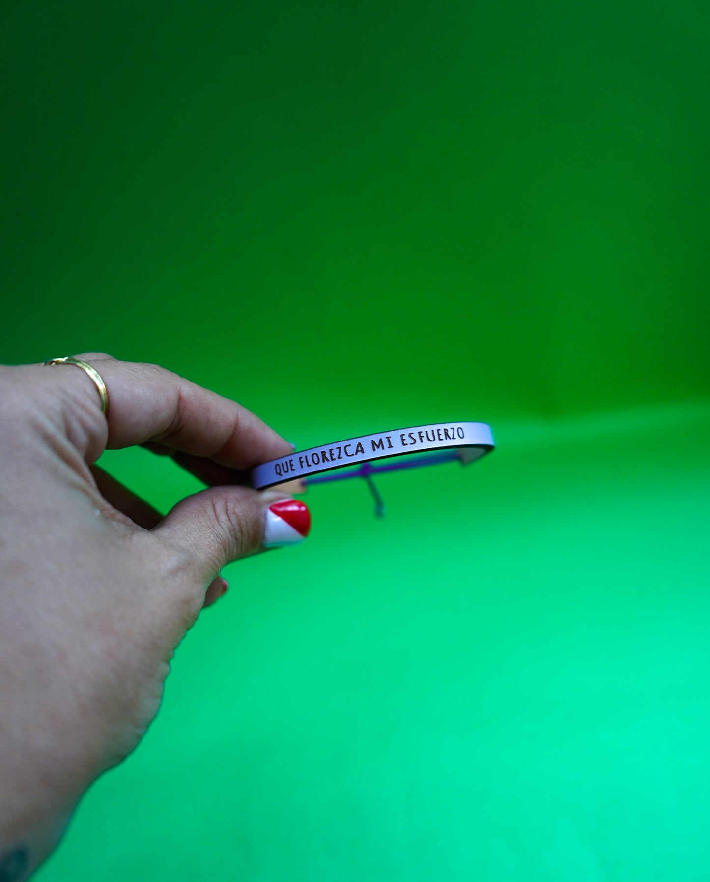 Pulsera Que florezca mi esfuerzo