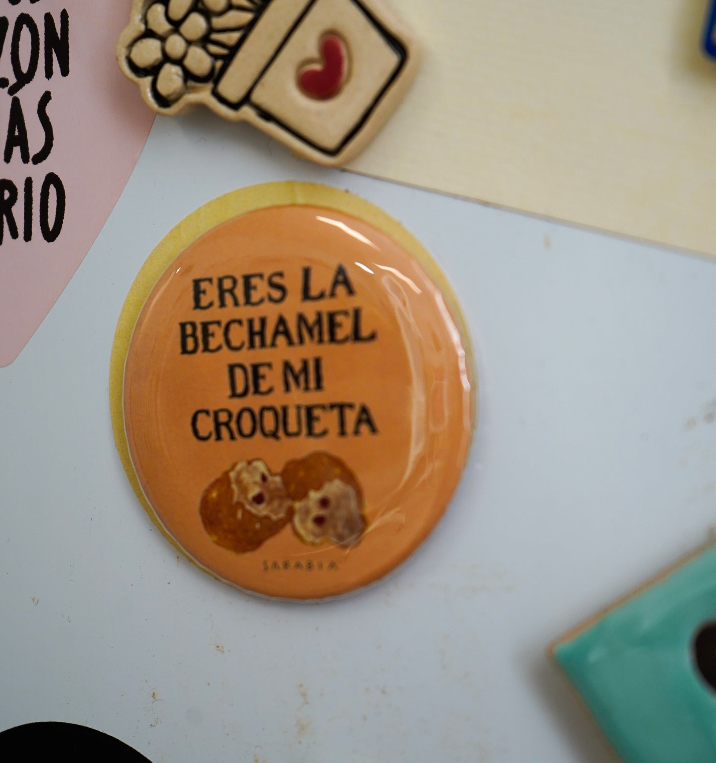 Imán Eres la bechamel x Raquel Sarabia