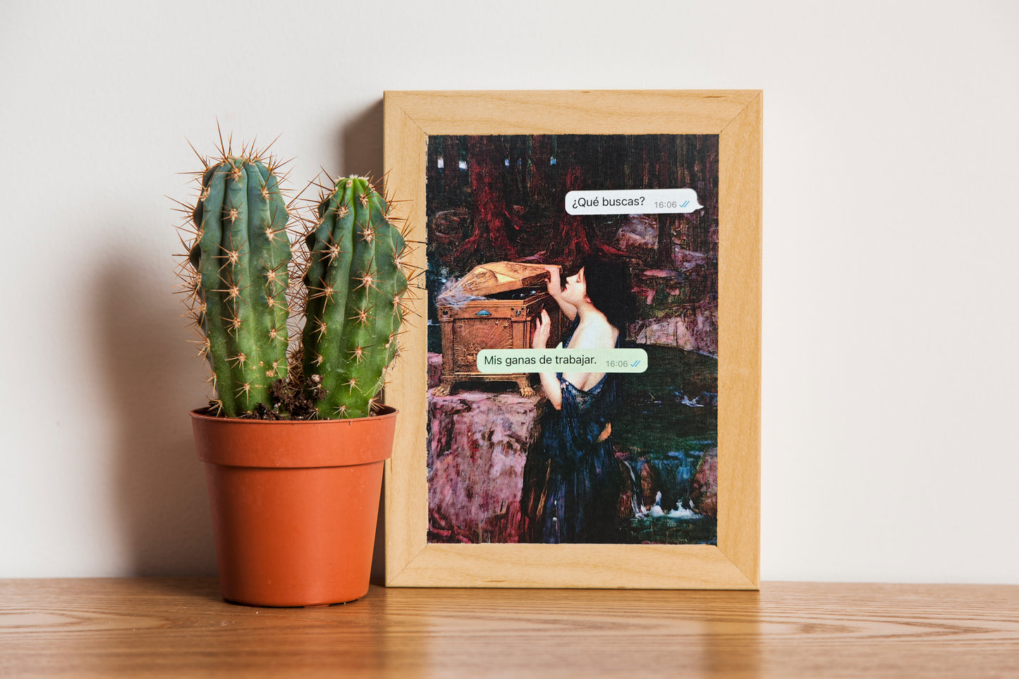 Lámina ¿Qué buscas? Mis ganas de trabajar
