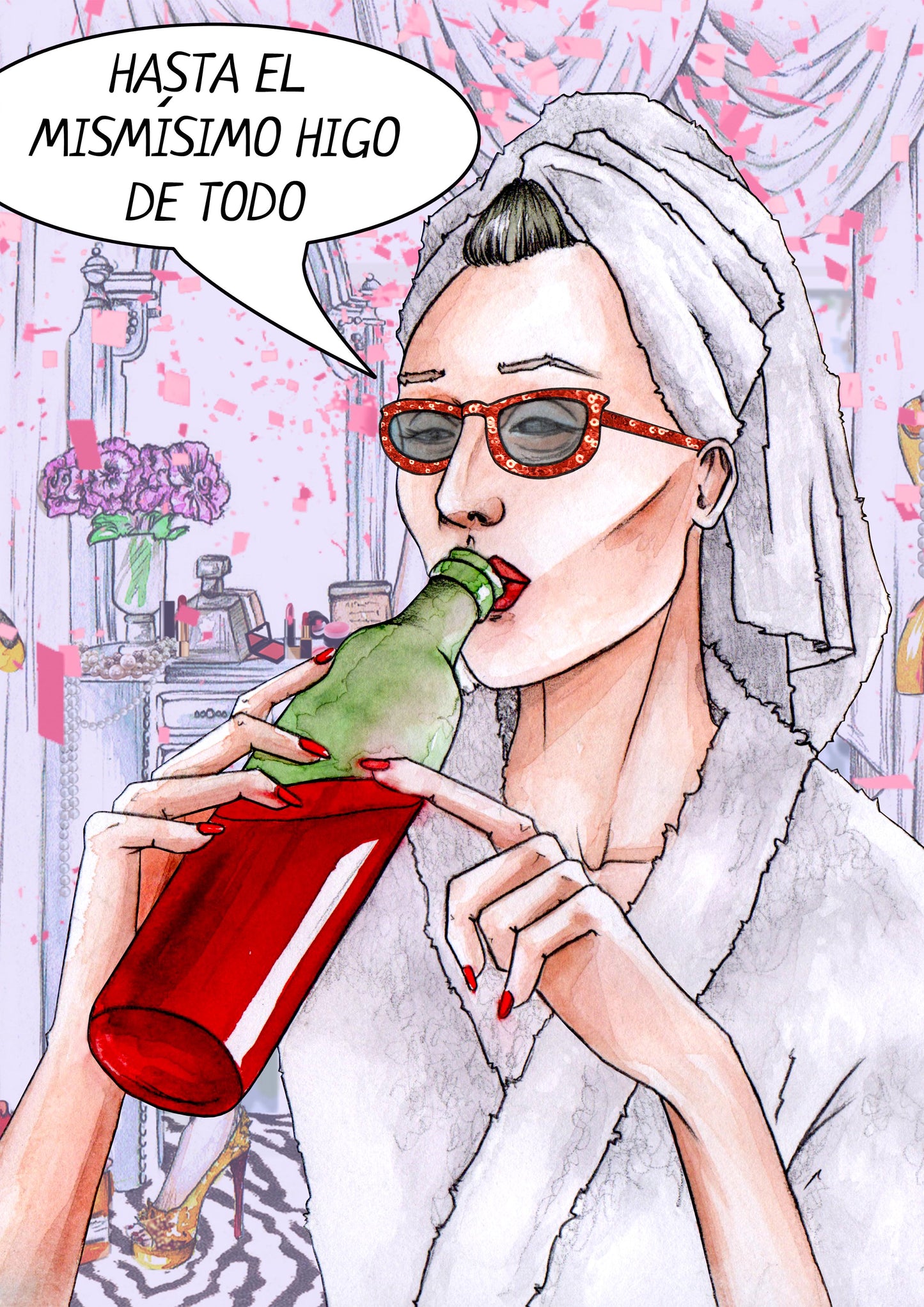 Lámina Hasta el mismísimo higo