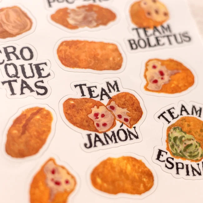 Pegatinas Croquetas