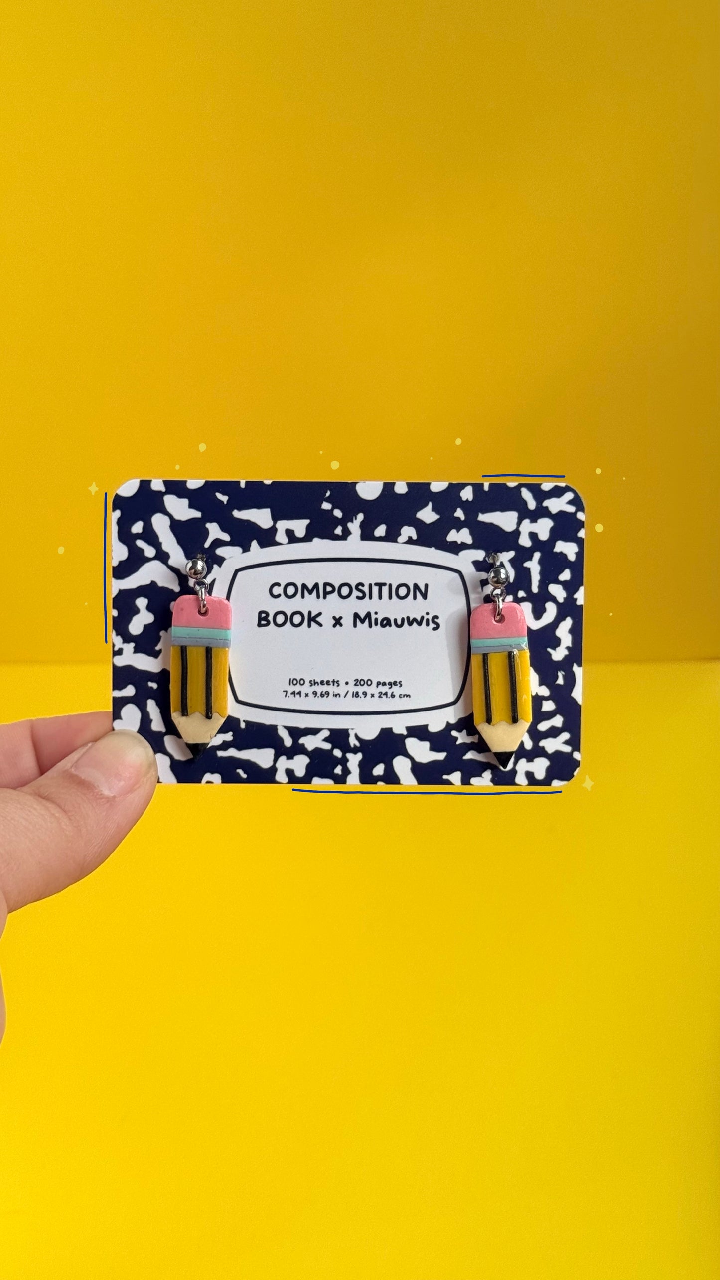 Pendientes de lápices