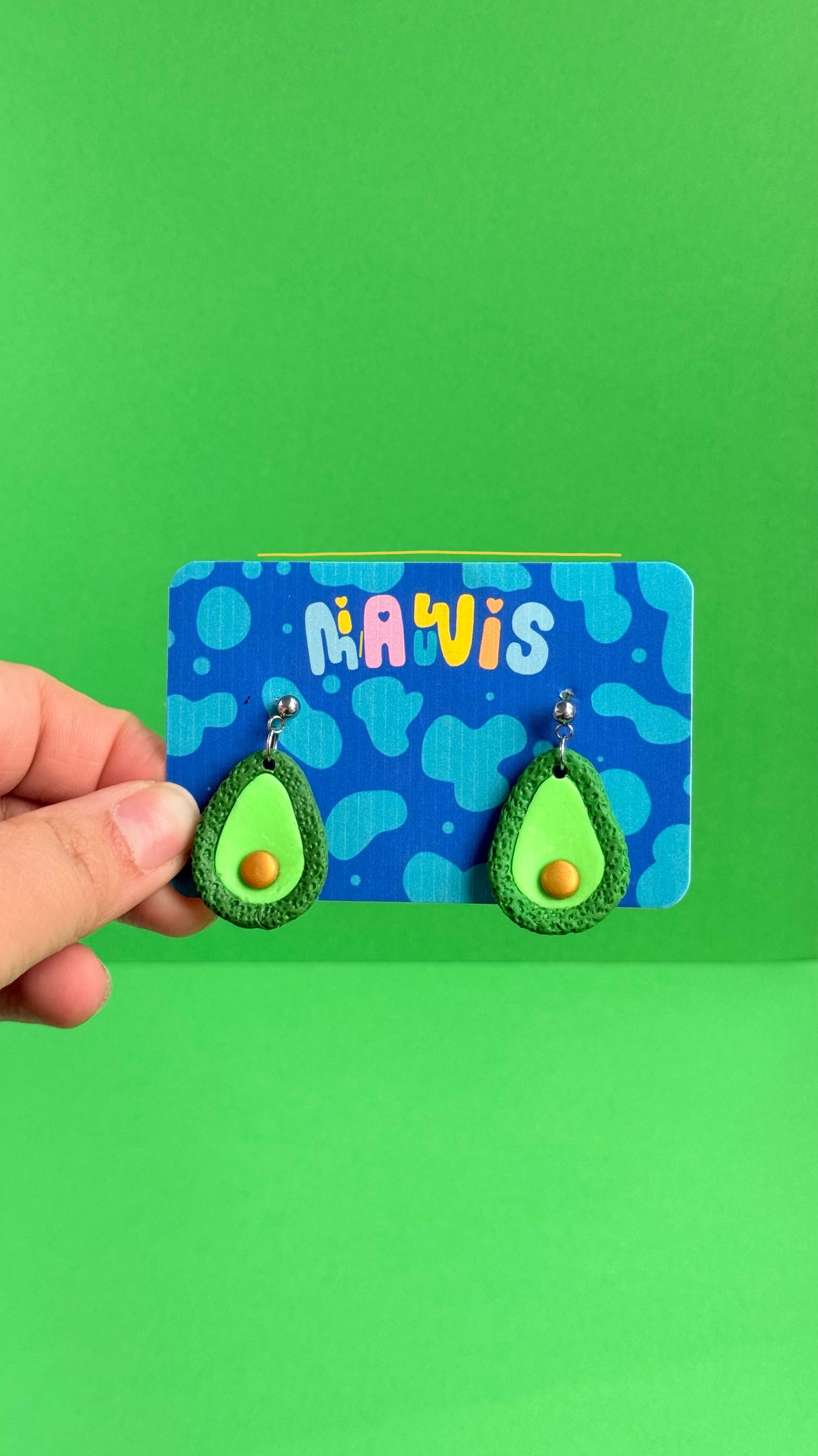 Pendientes de aguacates