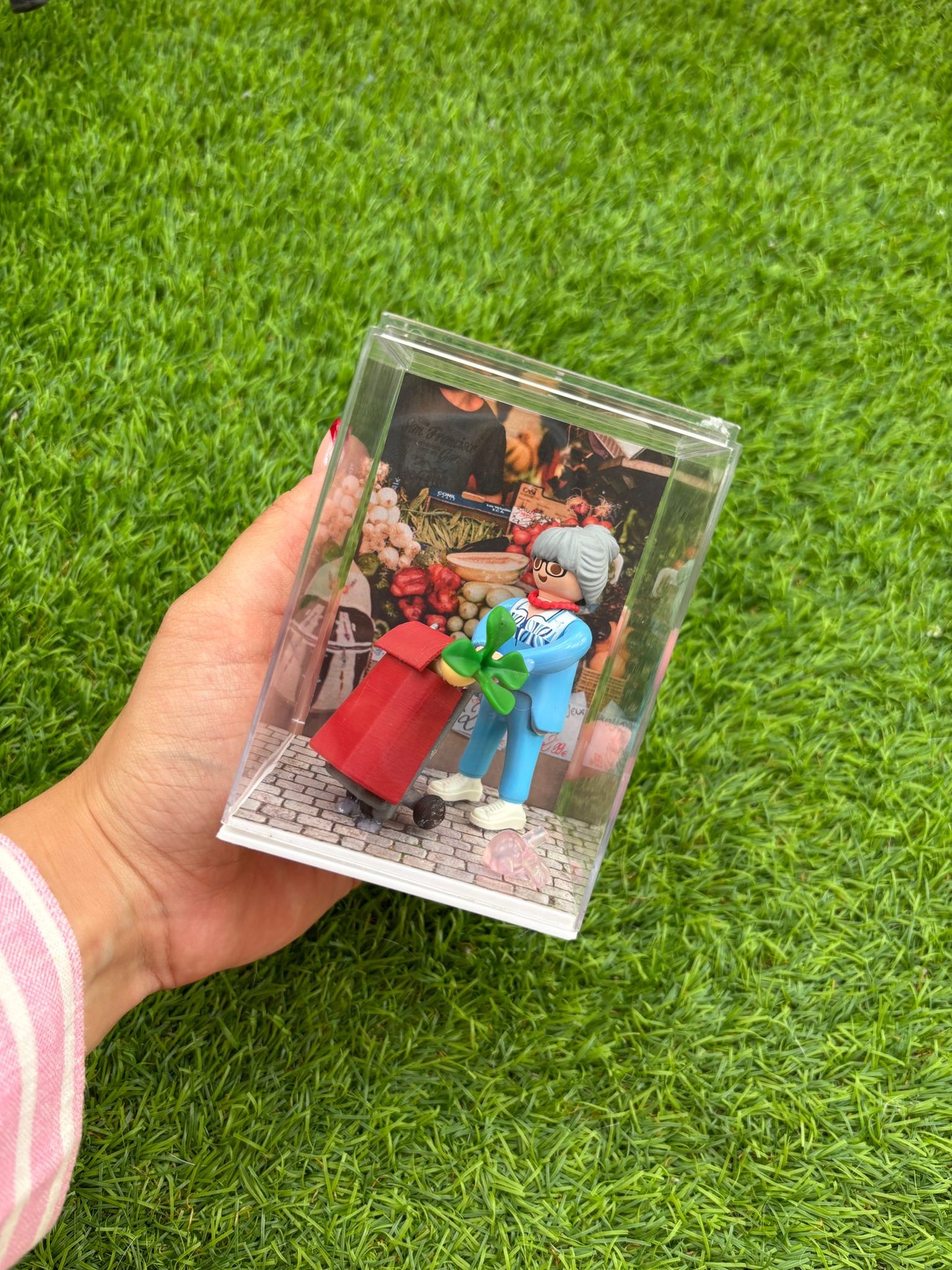 Señoras pal Mercado con el carrito