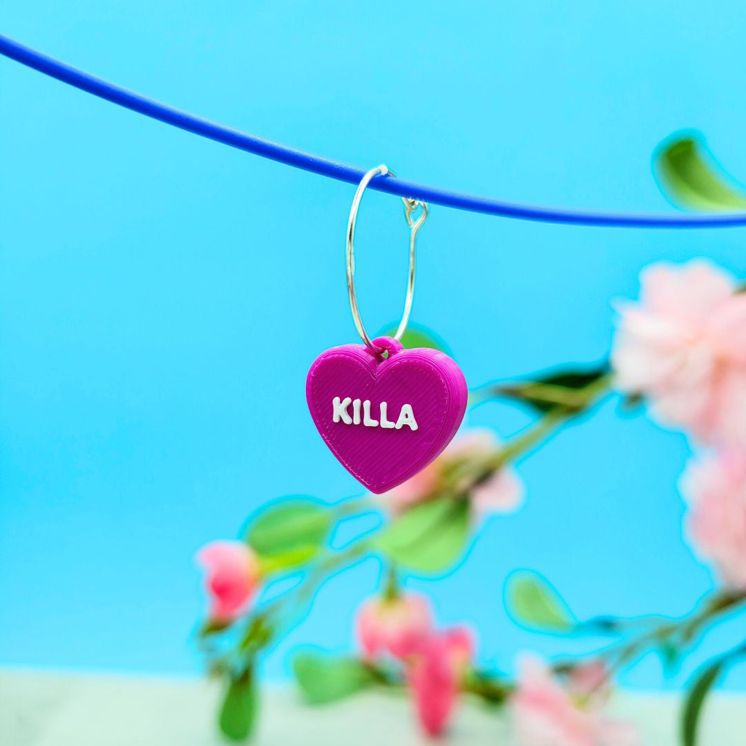 Pendiente Killa Corazón