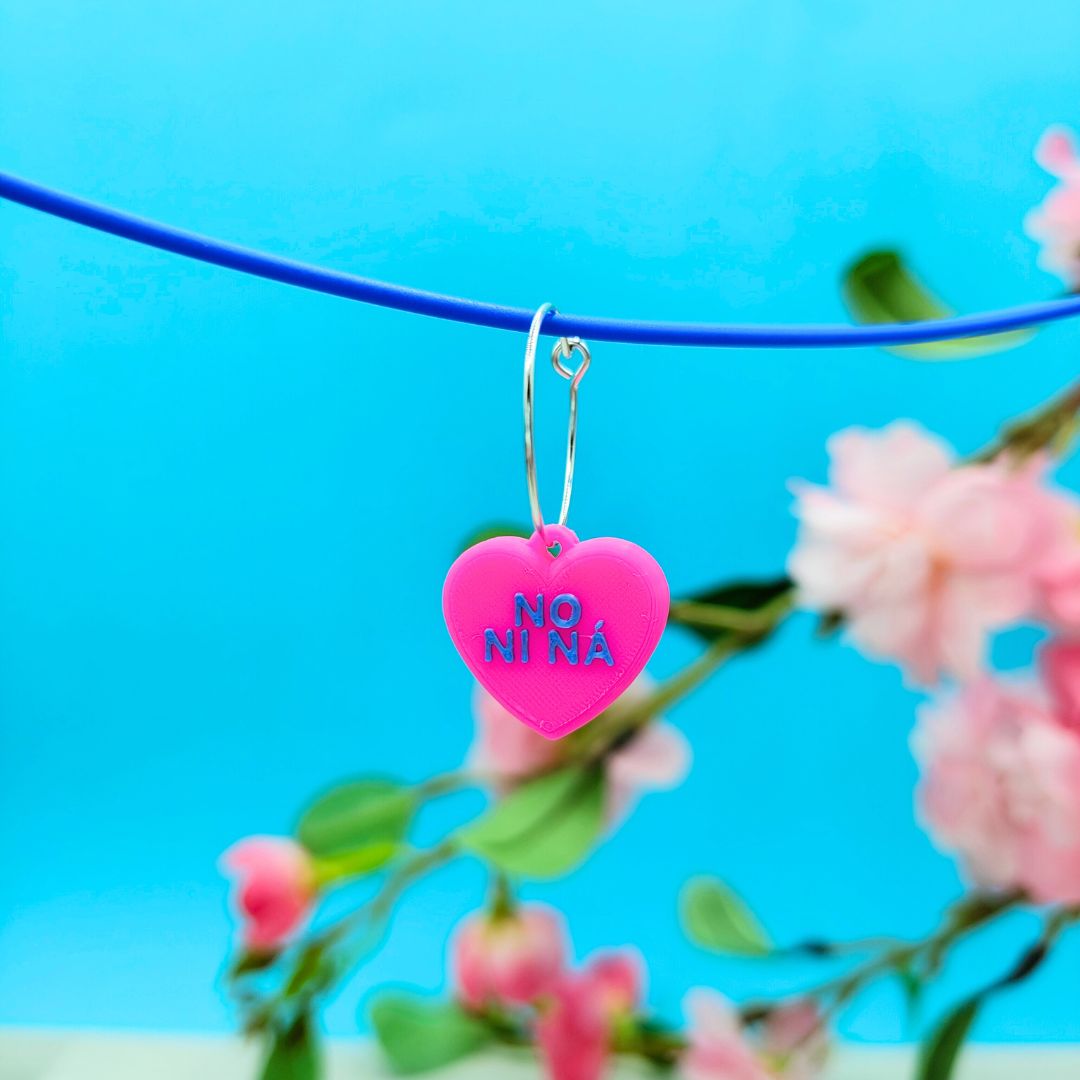 Pendiente No Ni Ná Corazón