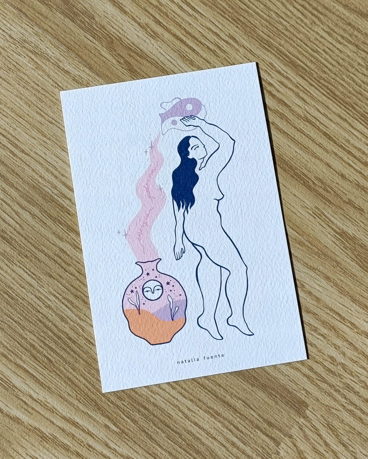 Postal Energía poderosa