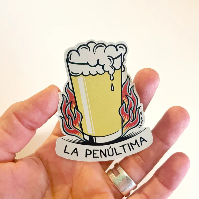 Pegatinas Papa aliñá, La penúltima y Amores como el nuestro