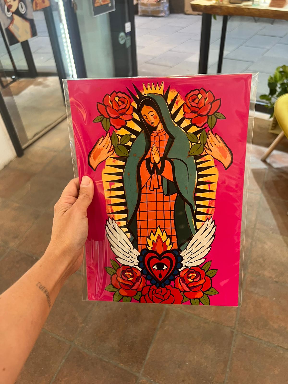 Lámina Virgen de Guadalupe
