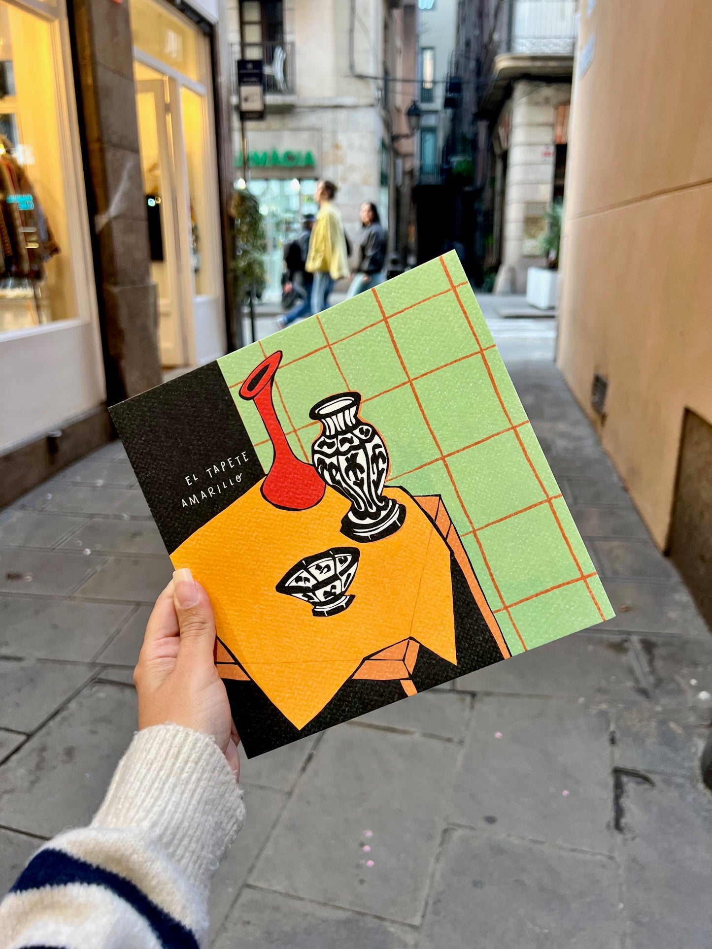 Lámina Tapete Amarillo