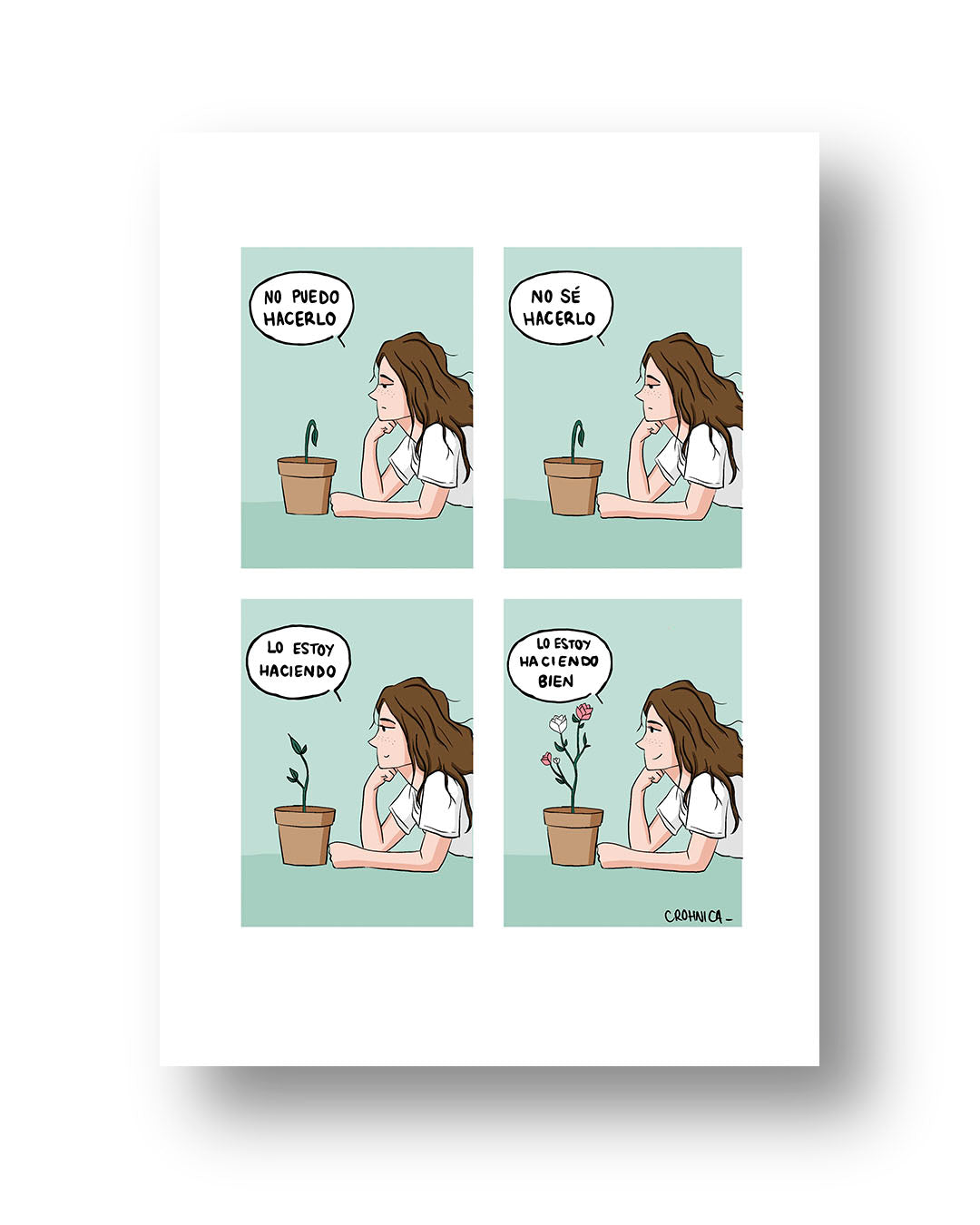 Lámina No puedo hacerlo. Lo estoy haciendo bien