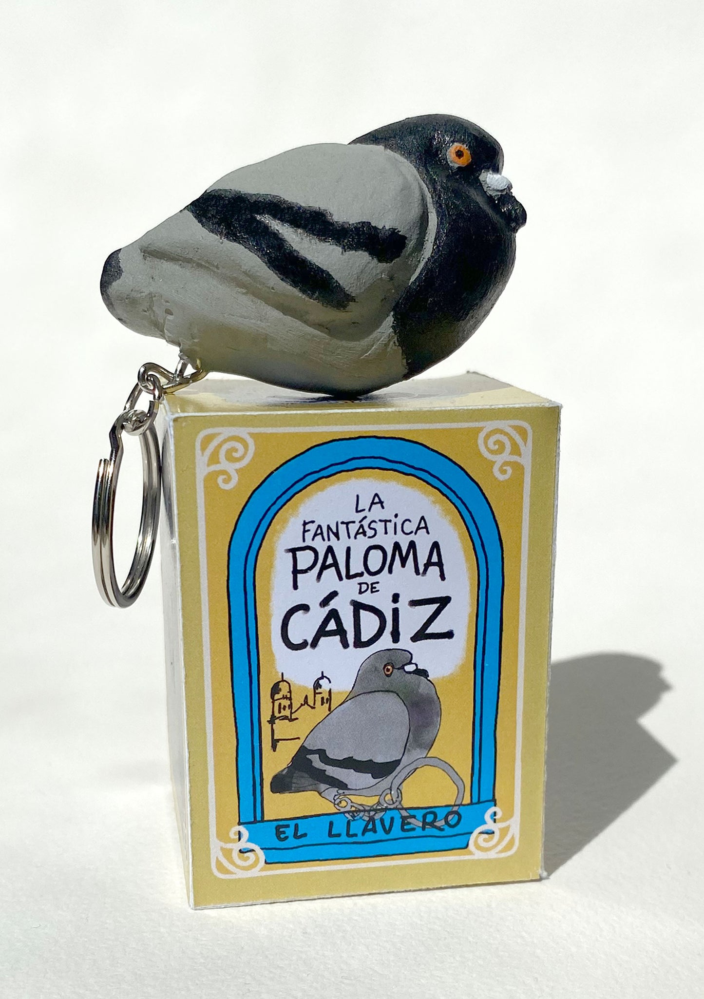 Llavero de Paloma de Cádiz