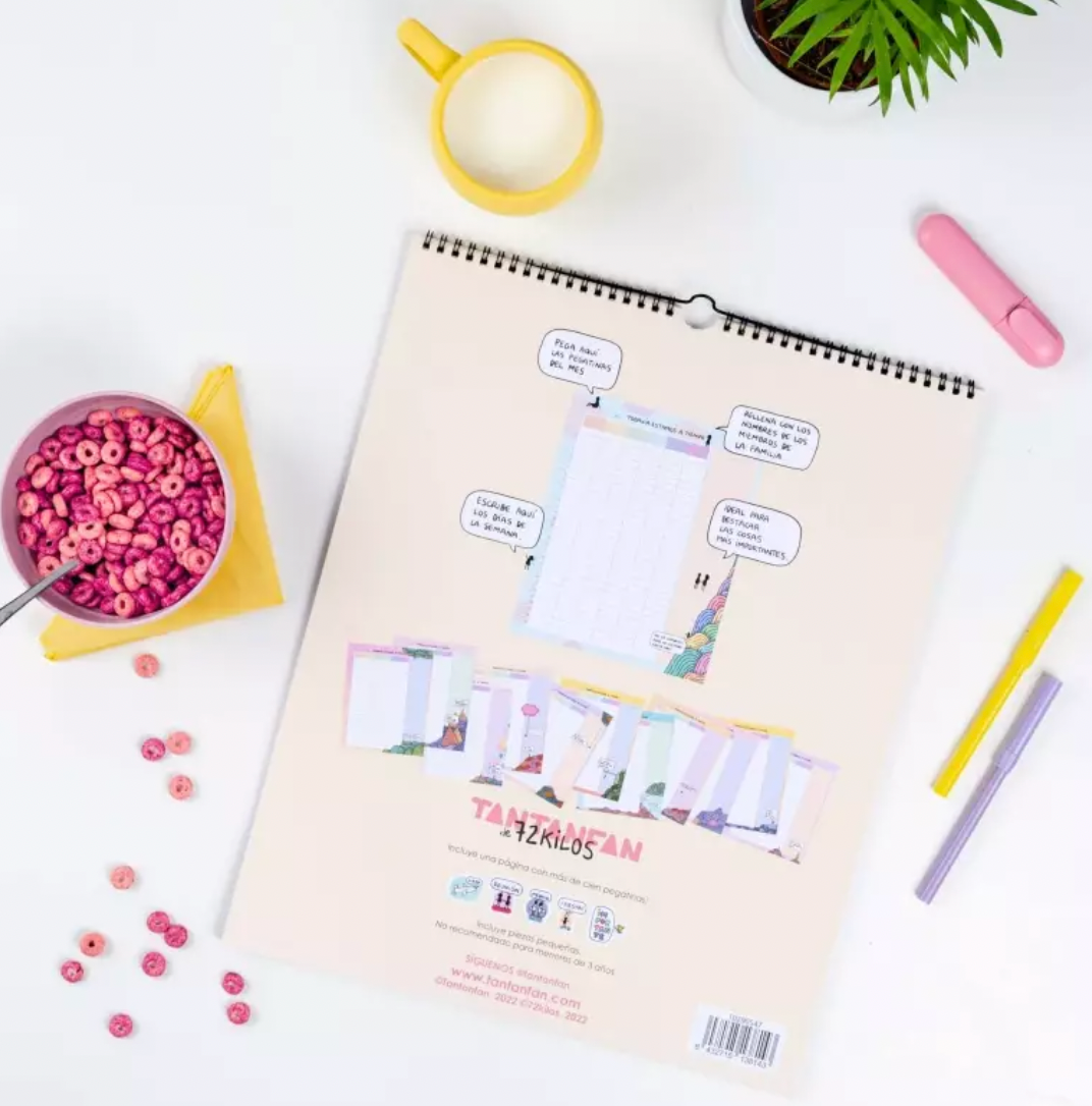 Planificador 72 kilos