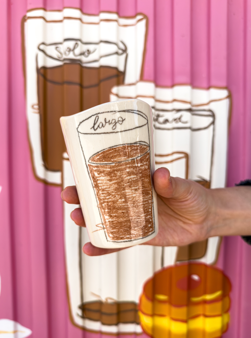 Vaso de café: Largo