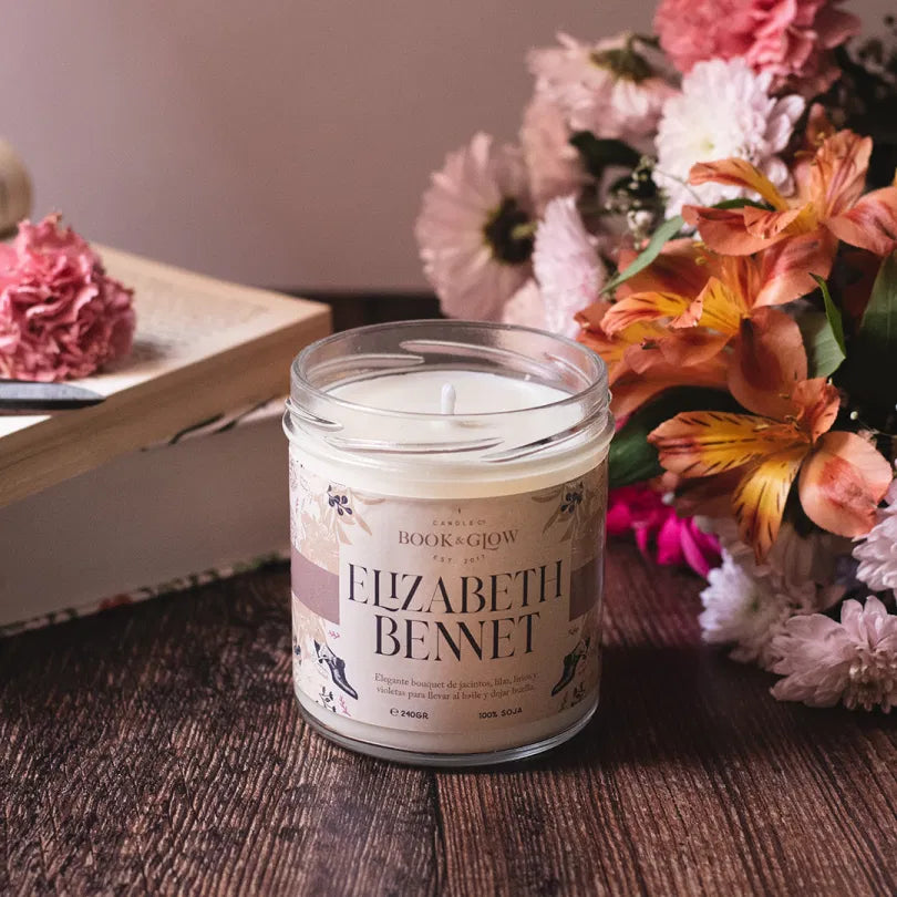 Vela artesana: Elizabeth Bennet