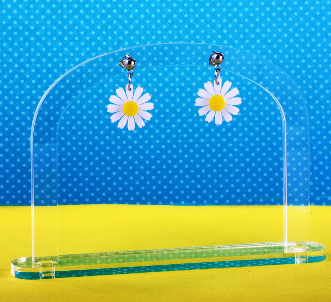 Pendientes Margarita metracrilato